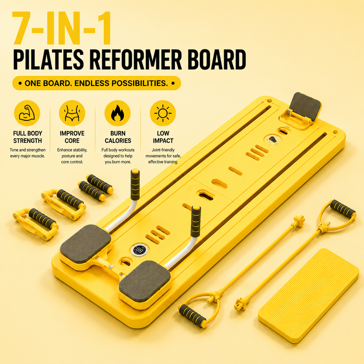 Voxen™ Pilates Reformer Board